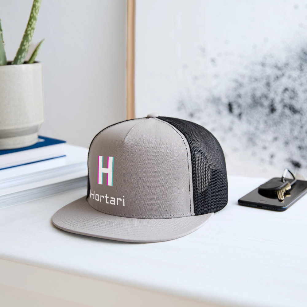 Hortari Classic Trucker hat - Color - gray/black