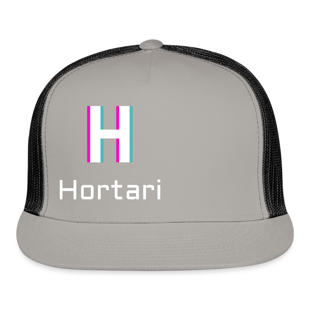 Hortari Classic Trucker hat - Color - gray/black