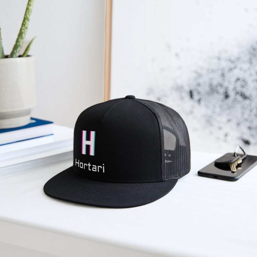 Hortari Classic Trucker hat - Color - black/black