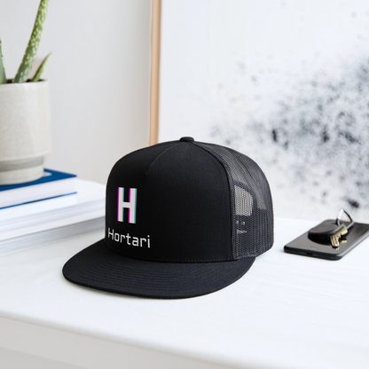 Hortari Classic Trucker hat - Color - black/black
