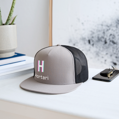 Hortari Classic Trucker hat - Color - gray/black