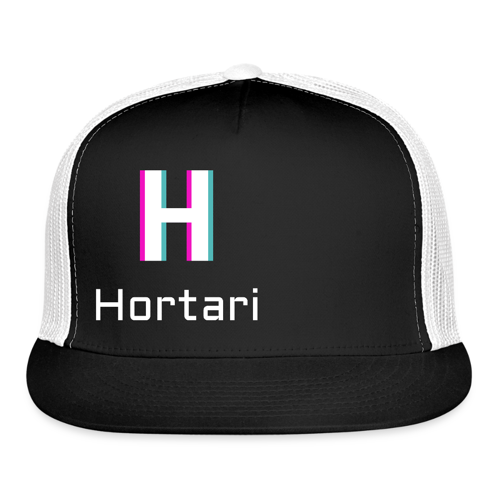 Hortari Classic Trucker hat - Color - black/white