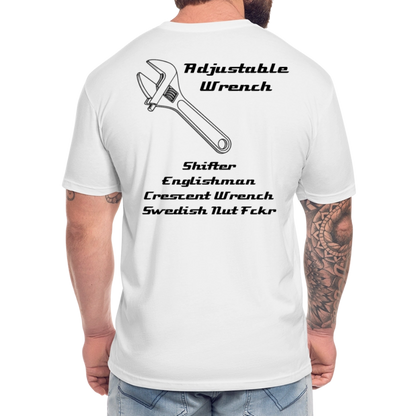 More than an Adjustable Wrench - white