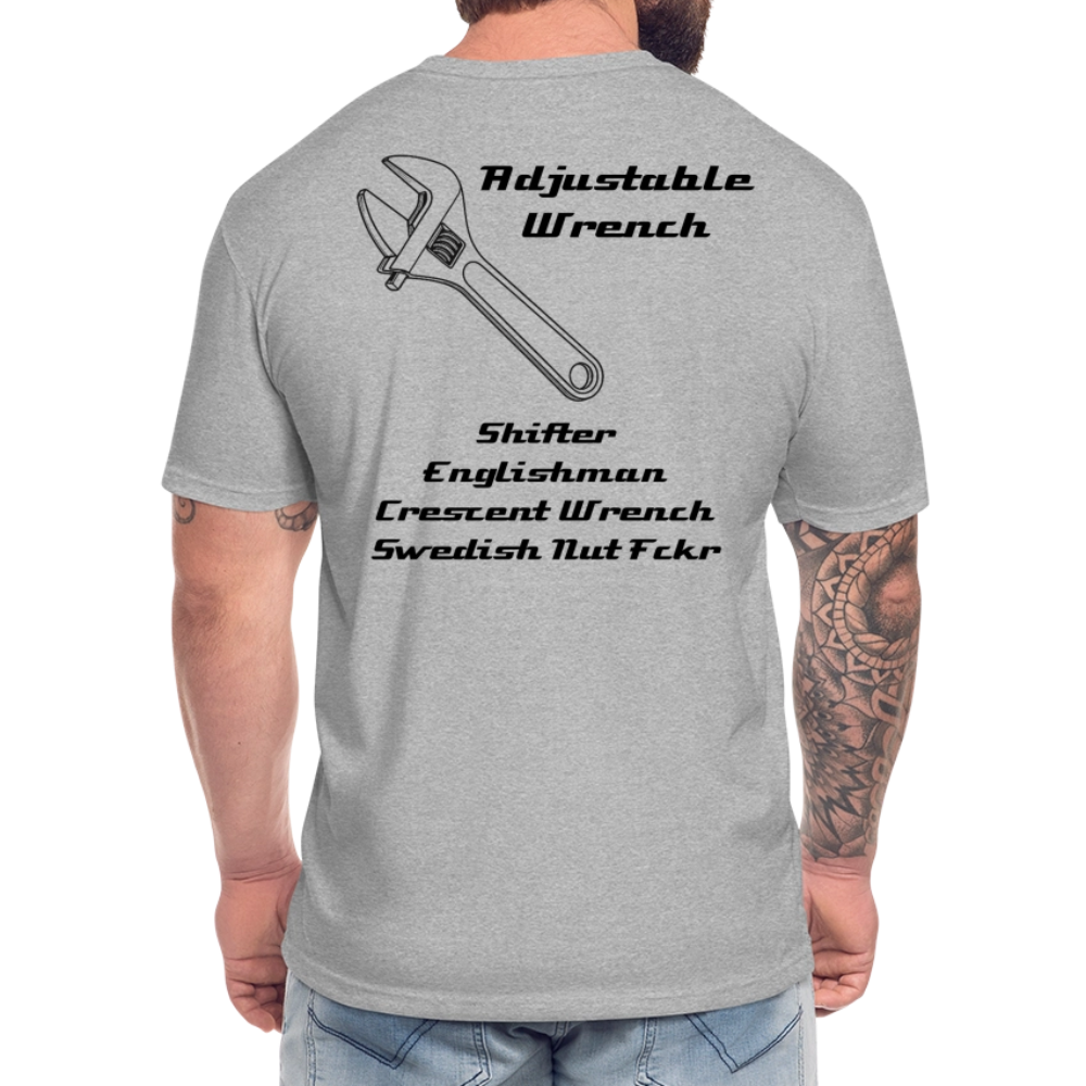 More than an Adjustable Wrench - heather gray
