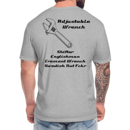 More than an Adjustable Wrench - heather gray