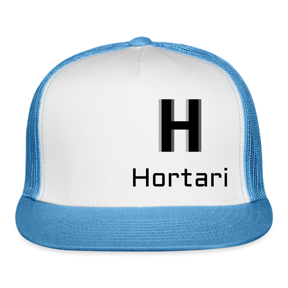 Hortari Classic Trucker hat - white/blue