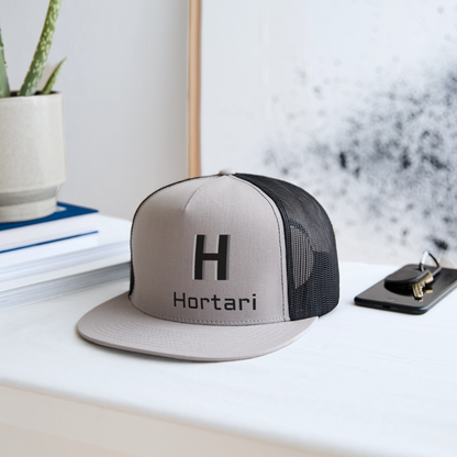 Hortari Classic Trucker hat - gray/black