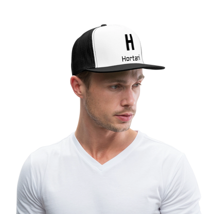 Hortari Classic Trucker hat - white/black