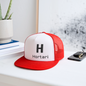 Hortari Classic Trucker hat - white/red