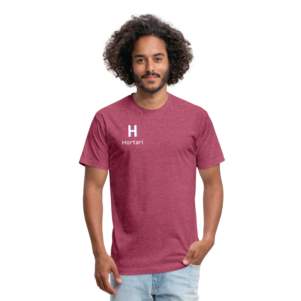 The $truggle - heather burgundy