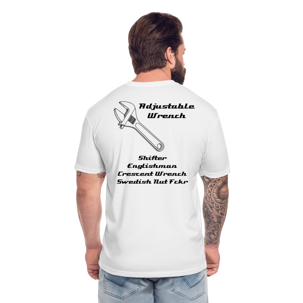 More than an Adjustable Wrench - white
