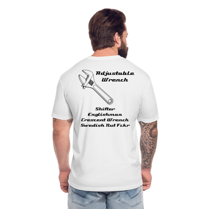 More than an Adjustable Wrench - white