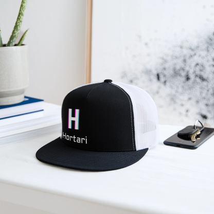 Hortari Classic Trucker hat - Color - black/white