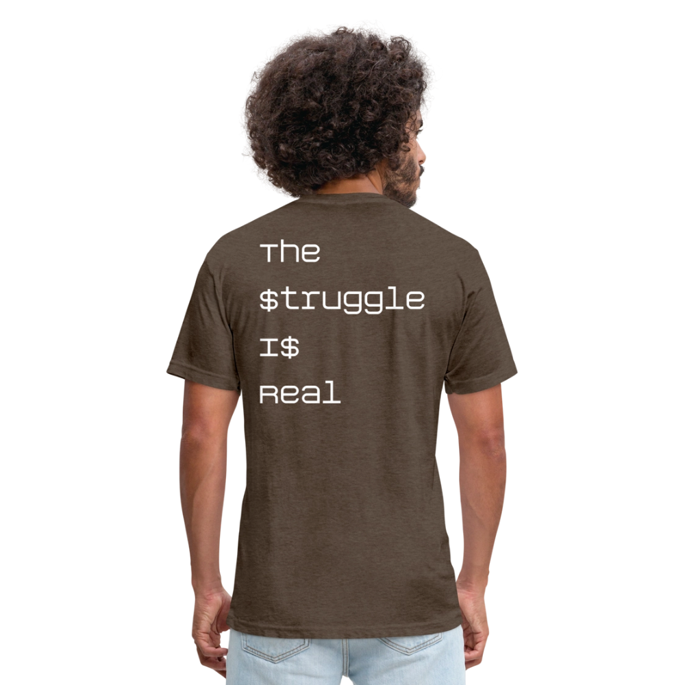 The $truggle - heather espresso