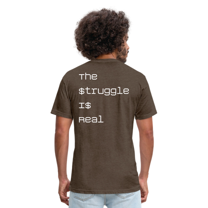 The $truggle - heather espresso