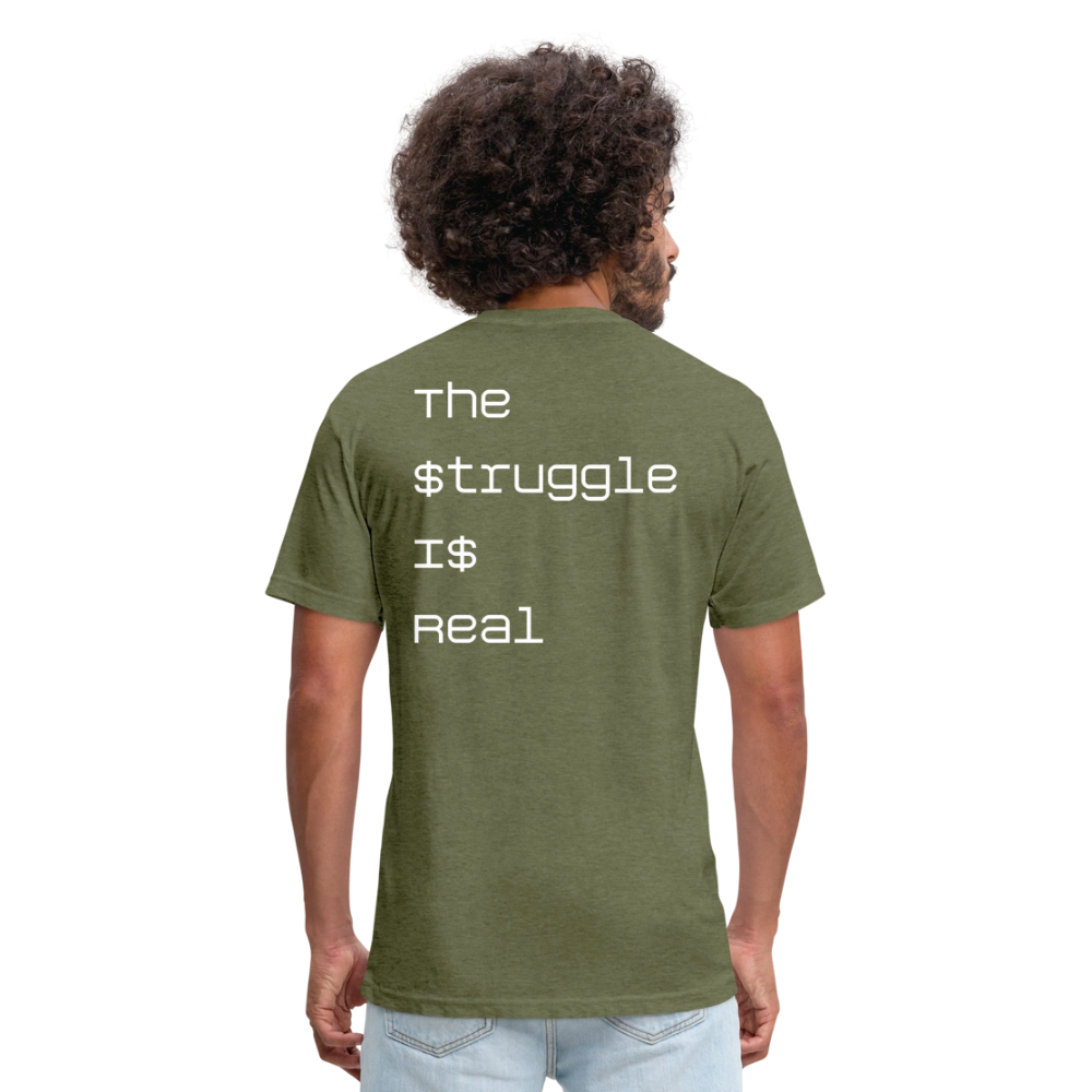 The $truggle - heather military green