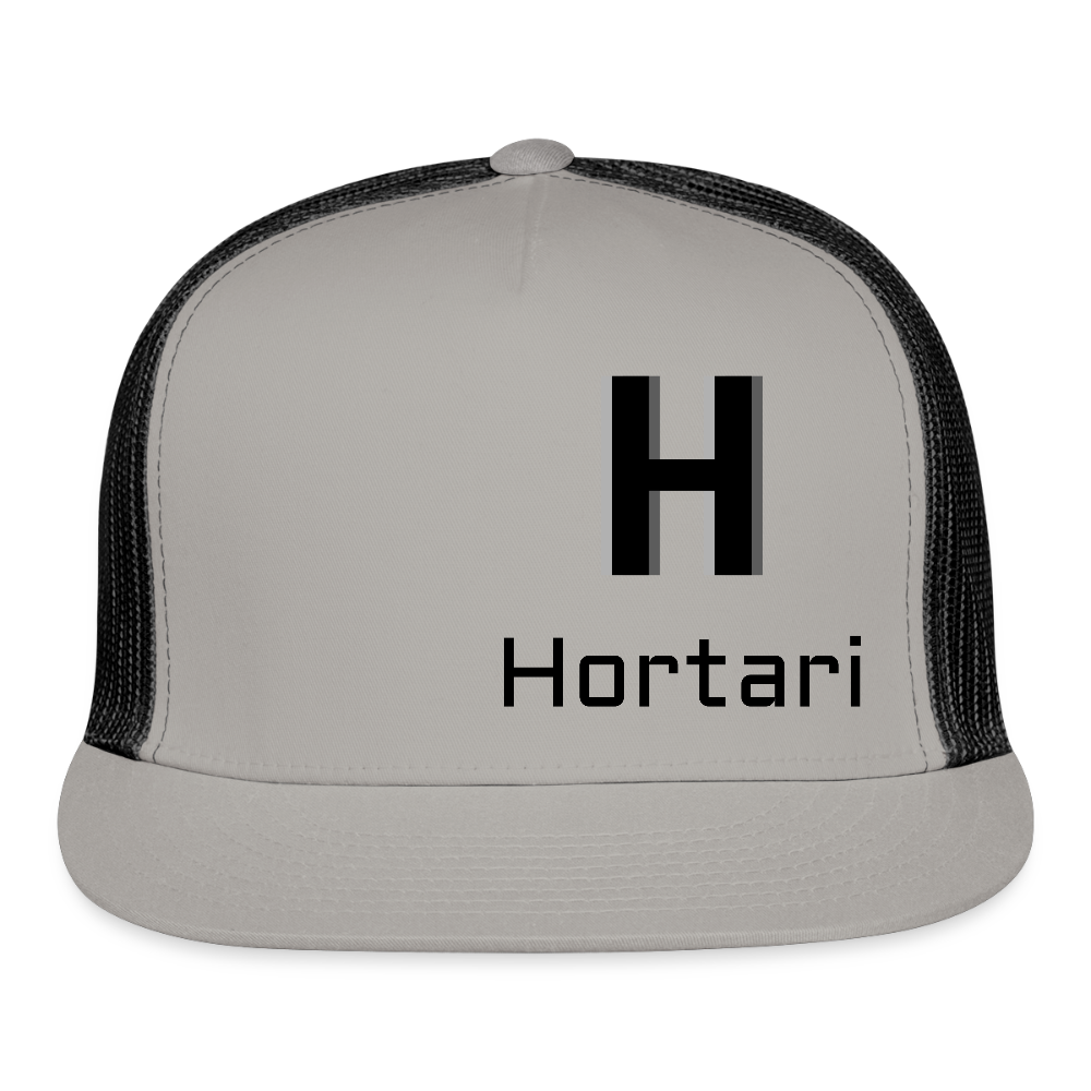 Hortari Classic Trucker hat - gray/black