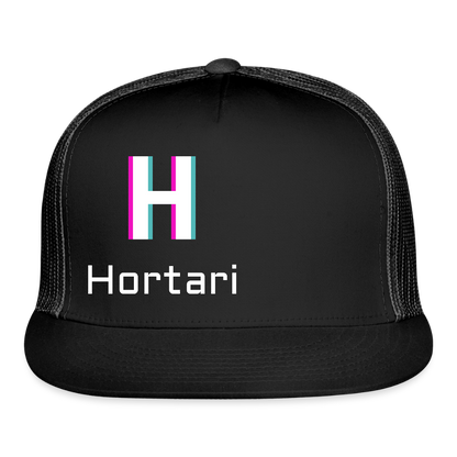 Hortari Classic Trucker hat - Color - black/black