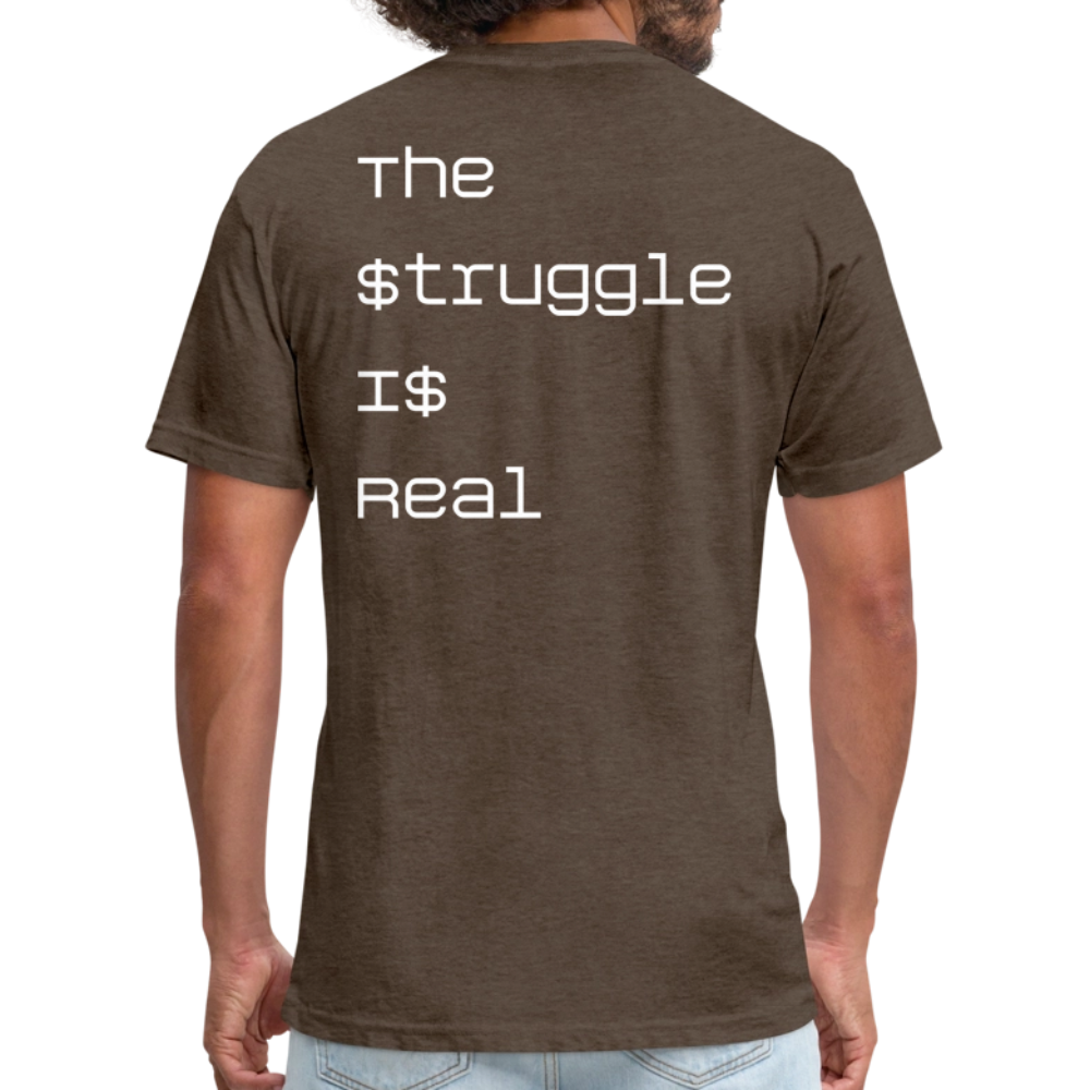 The $truggle - heather espresso