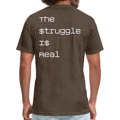 The $truggle - heather espresso