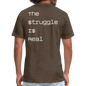 The $truggle - heather espresso